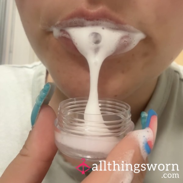 10ml Of Toothpaste Sp*t
