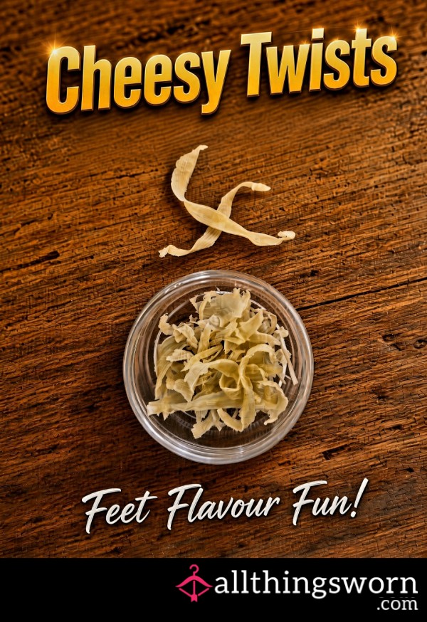 10ml Pot Of Cheesy Twists 🧀 ONE-OFF EXCLUSIVE 👣👣👣 Only 1 Available