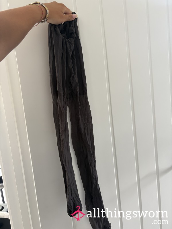 11 Hour Worn Flight Pantyhose🥵