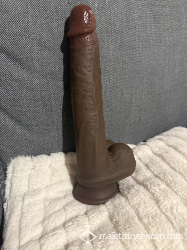 11 Inch Black Used Di**o 😈