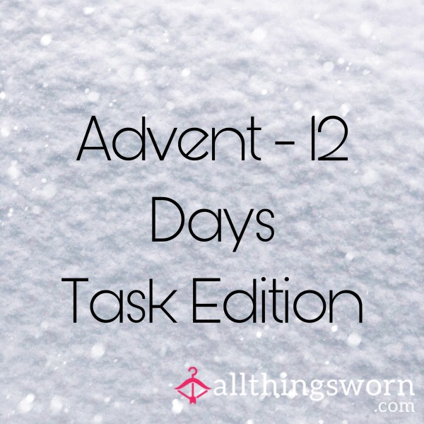 12 Day Advent - Task Edition