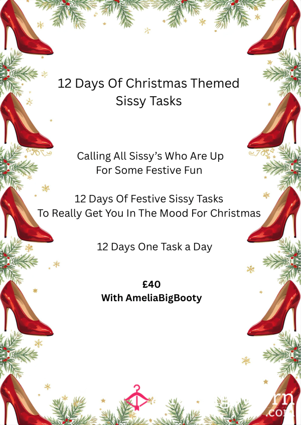 12 Festive Sissy Tasks 🎄🤶
