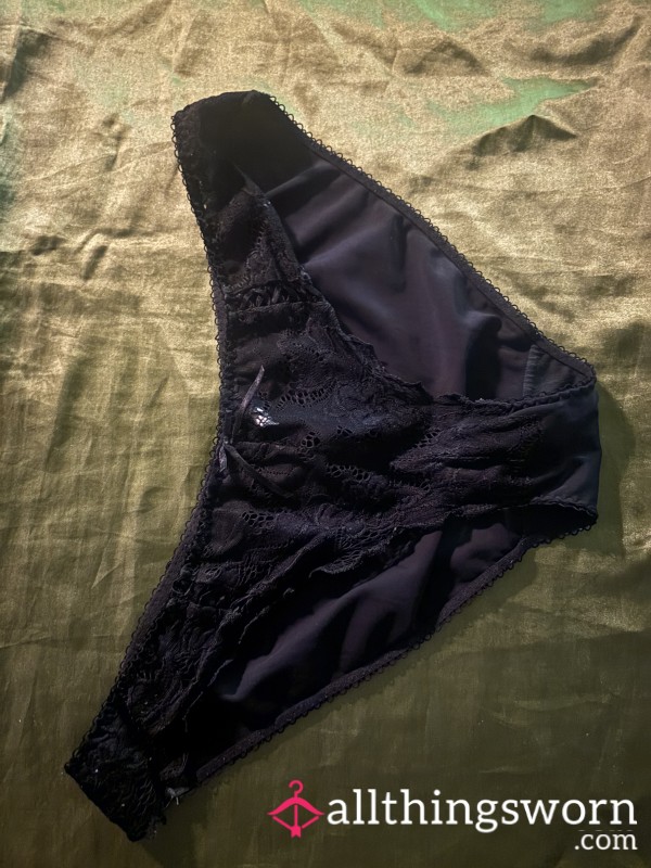 12 Hour Shift Half Lacy Panties