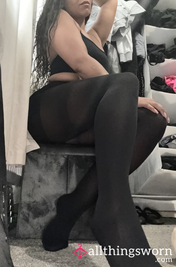 🔥 12-Hour Worn Tights – No Panties, Just Pure Heat 🔥