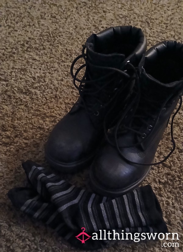 12 Hours 11,363 Steps In Steel Toe Boots