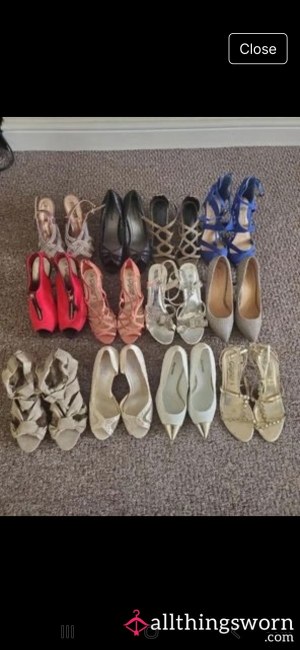 12 Pairs Heels 👠  All