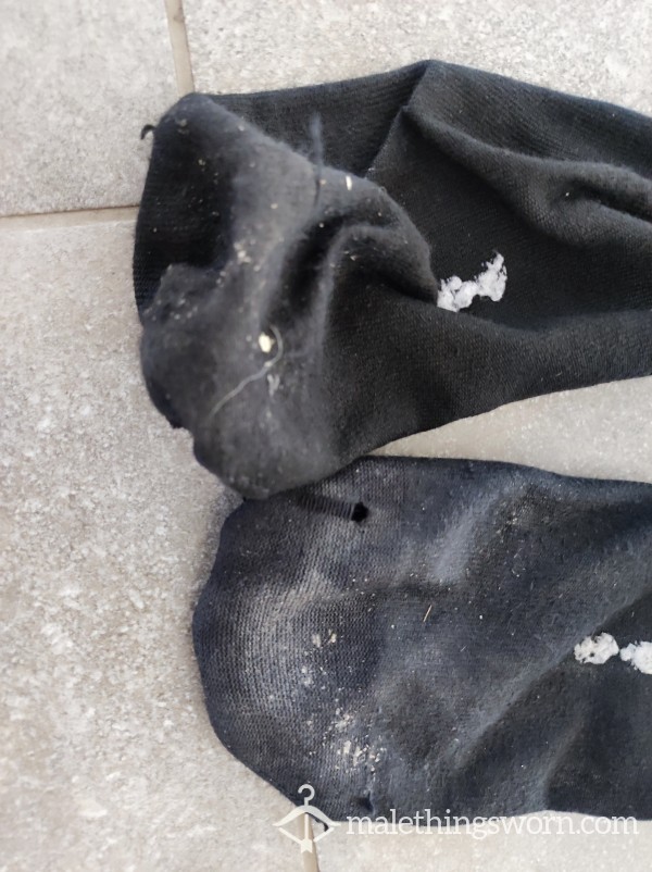 12 Stunden Industriebetrieb Socken In Arbeitsschuhen