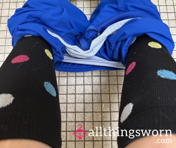 12hr Long Polka Dot Socks