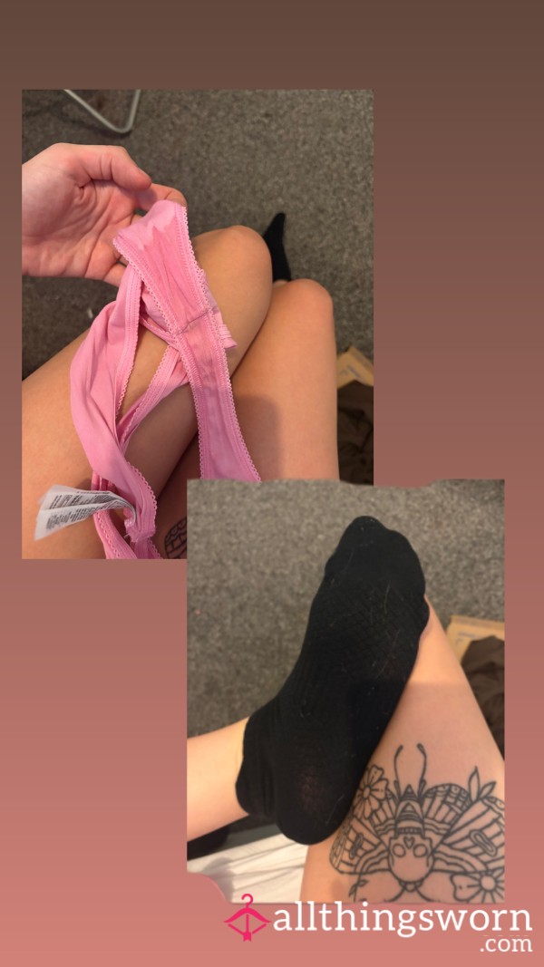 12hr Shift Thong And Sock Bundle🥵