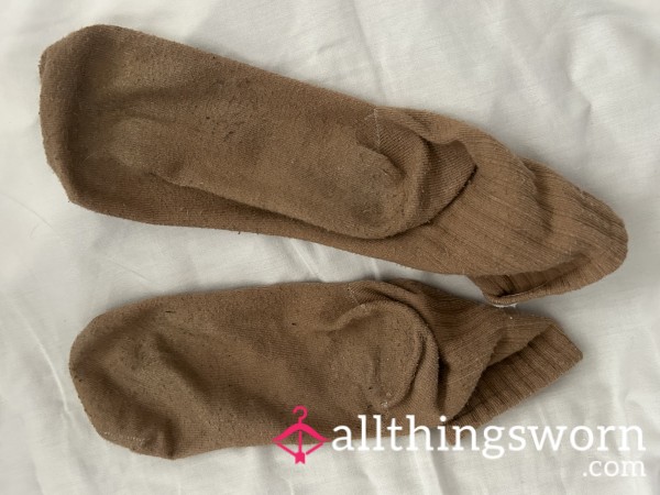 12hr Worn Brown/Tan Socks