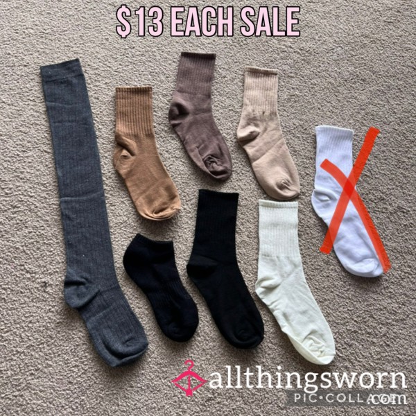 $13 SALE 24h WEAR 🧦😍🥳