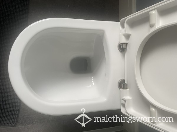 14 Second Pi*s Into The Toilet