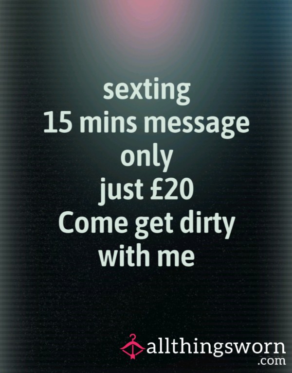 15 Mins S**ting Message Only