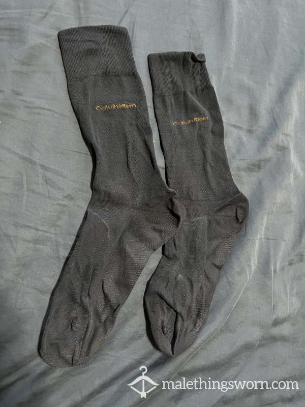 $15 Worn Sweaty CK Dress Socks All Crusty!