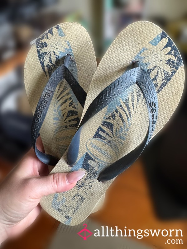 15 Year Old Filthy Haviana Flip Flops