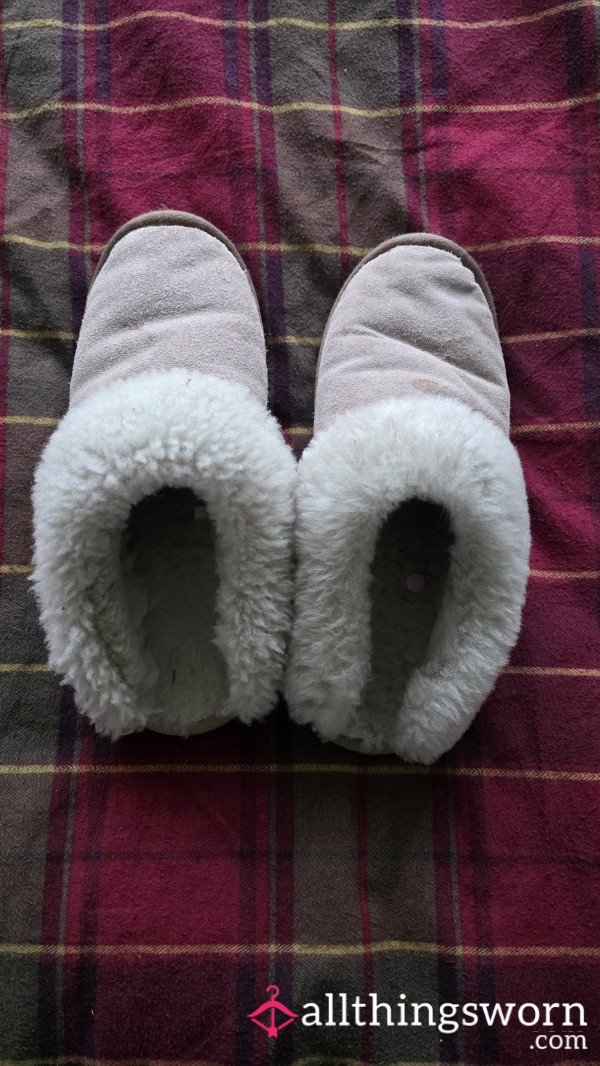 15-Year Well-Worn Cozy Sheepskin Slippers – Super Soft, Deeply Scented, Loved Hard