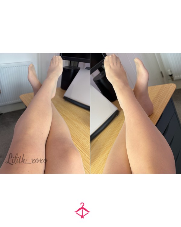 15D Dior Nylons 🖤 Nude Worn Tights