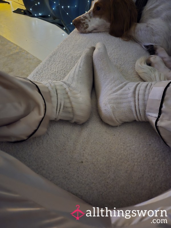 16 Hour Shift Sweaty Well Worn Socks