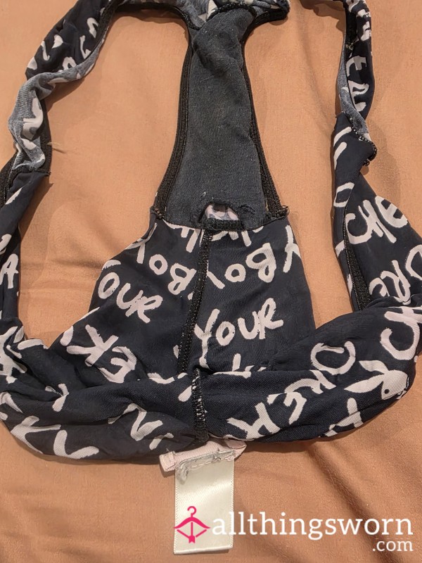 PLAYBOY PANTIES !! 16 Years Worn Panties... 🤭