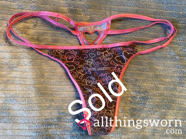 17 Year Old Thong