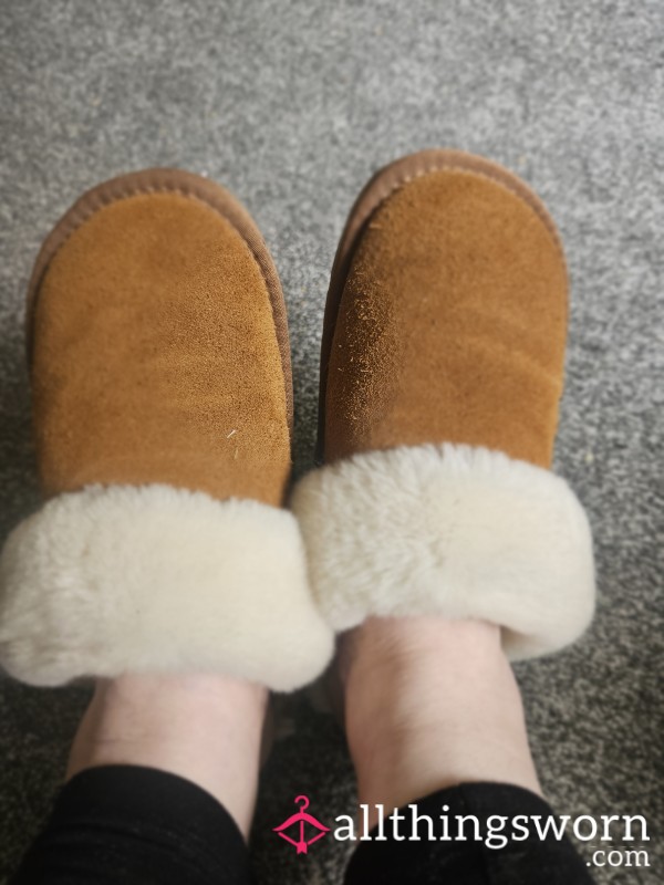 18 Month Old Worn House Of Bruar Slippers