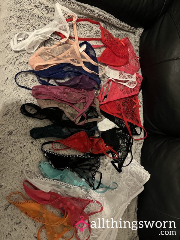 Pick A Pair! 18 New G-strings And Lace Back Panties , To Wear To Your Taste 💋