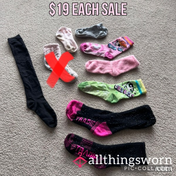 $19 SALE 24h WEAR 🧦😍🥳