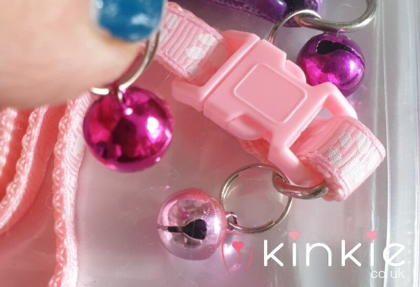 1x Pink Collar Bell  💗