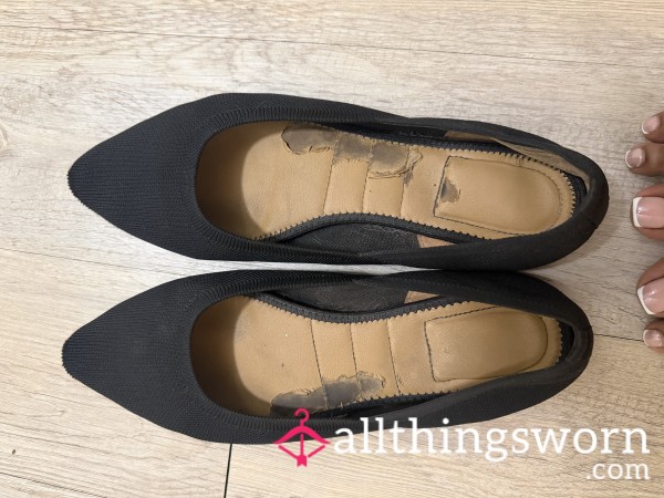 1yr Ballet Flats No Socks