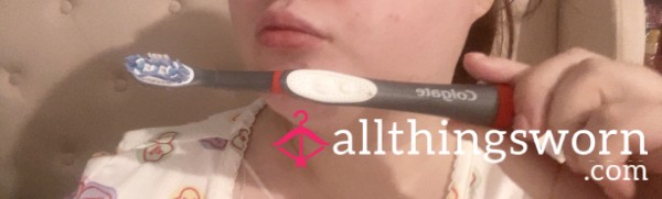 1yr Daily Used Colgate Disposable Electric Toothbrush 🪥 🦷