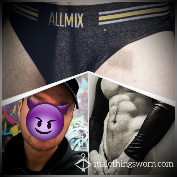 2 Alpha Loads On Same Briefs 💦💦😈
