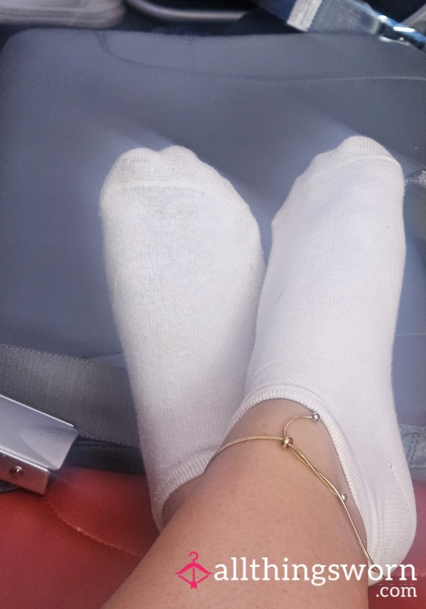 2 Day Cotton Sock Wear On Plane Journey