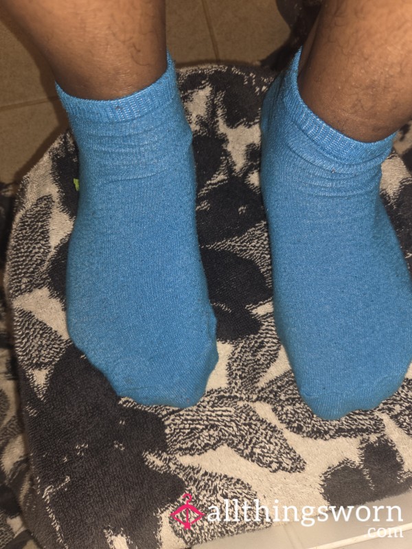 2 Day Old Blue Socks