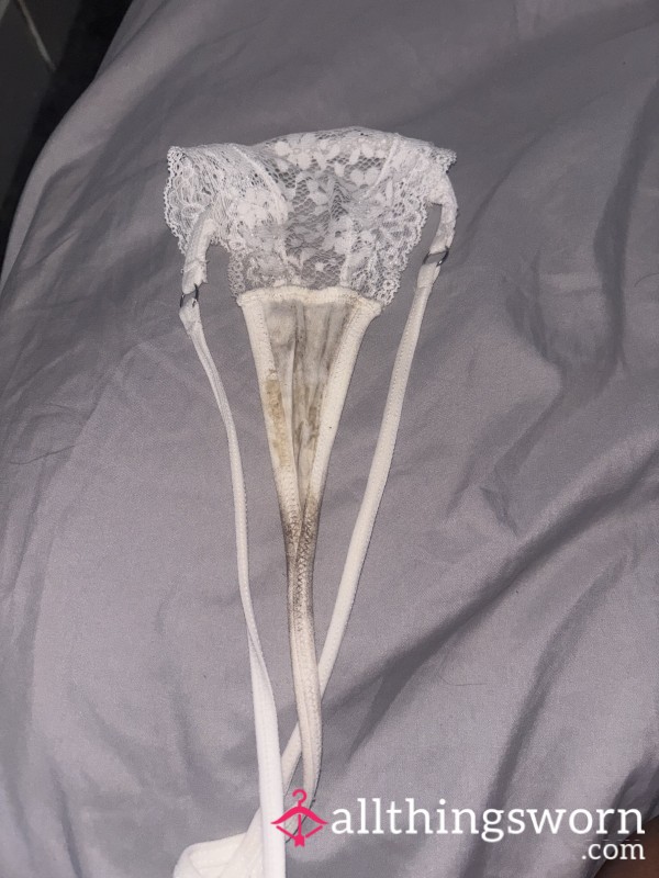 2 Day Old Filthy Stinky But Sweet White Panties 😏💦