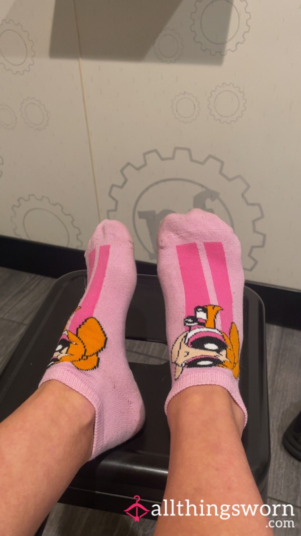 2 Day Wear Size 6 Pretty Pink Socks🤭