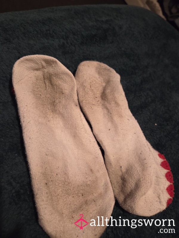 2 Day Wear White Ankle Socks