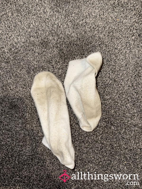 2 Day Worn Filthy Ankle Socks