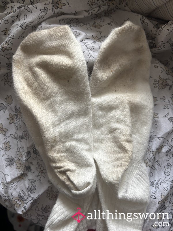 2 Day Worn Sweaty Gym Socks