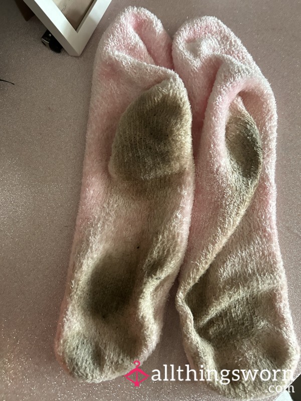 2 Day Worn Cosy Bed Socks