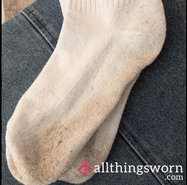 2 Day Worn Dirty, Sweaty Gym Socks