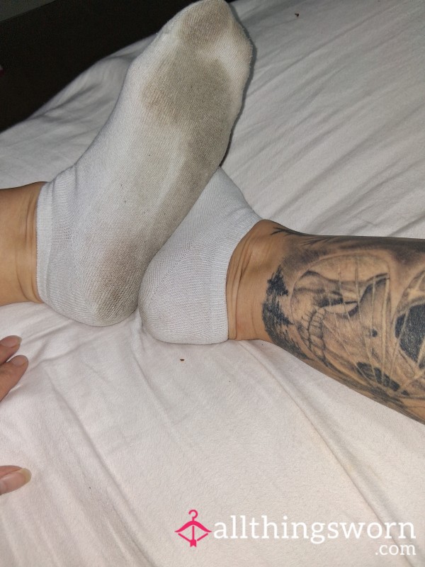 2 Day Worn Filthy Socks
