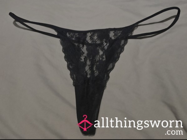 2 Day Worn G-string / Goddess Ivees Unwashed Panty Stench