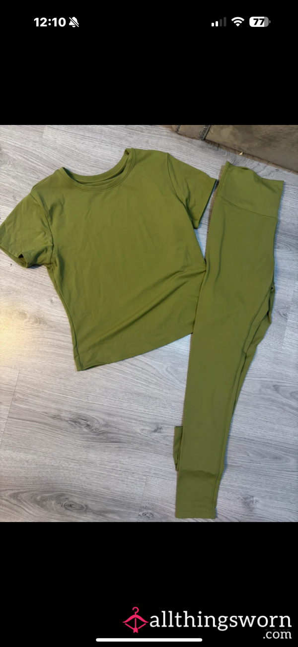 2 Day Worn Gym Set