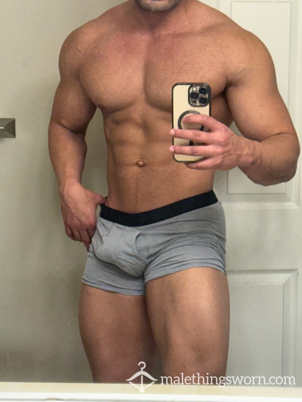 2 Day Worn Hanes Boxers