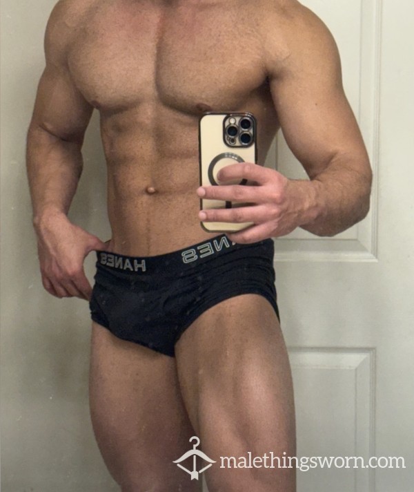 2 Day Worn Hanes Underwear