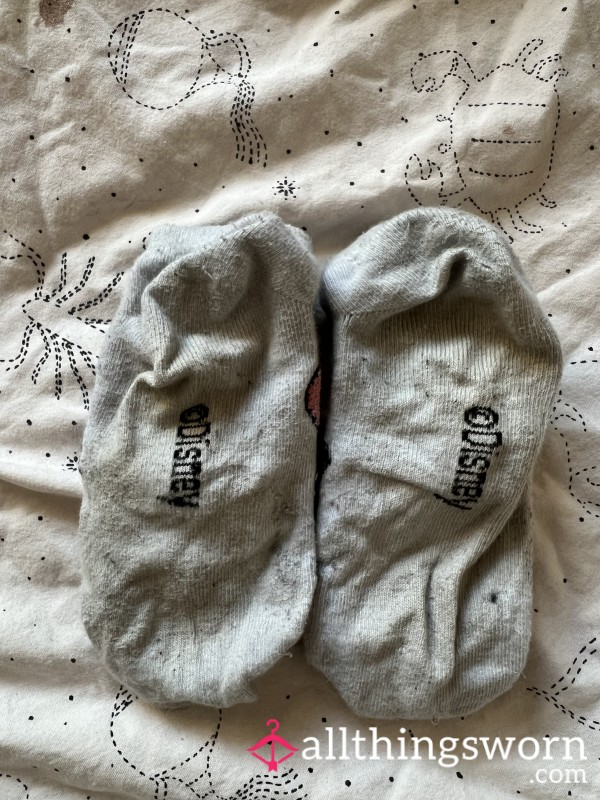 2 Day Worn Lilo & Stitch Ankle Socks For Your Sniff 🧦