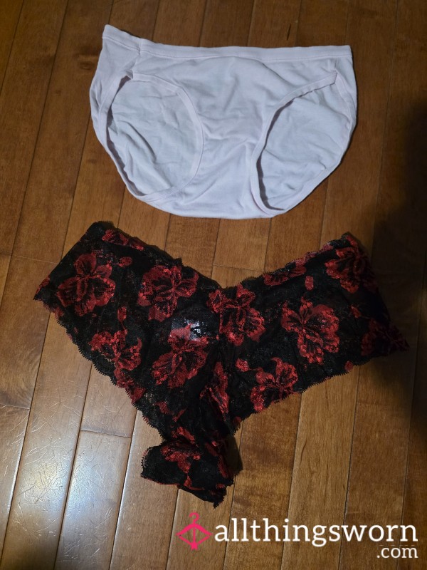 2 Day Worn Panties By A S**y Nurse