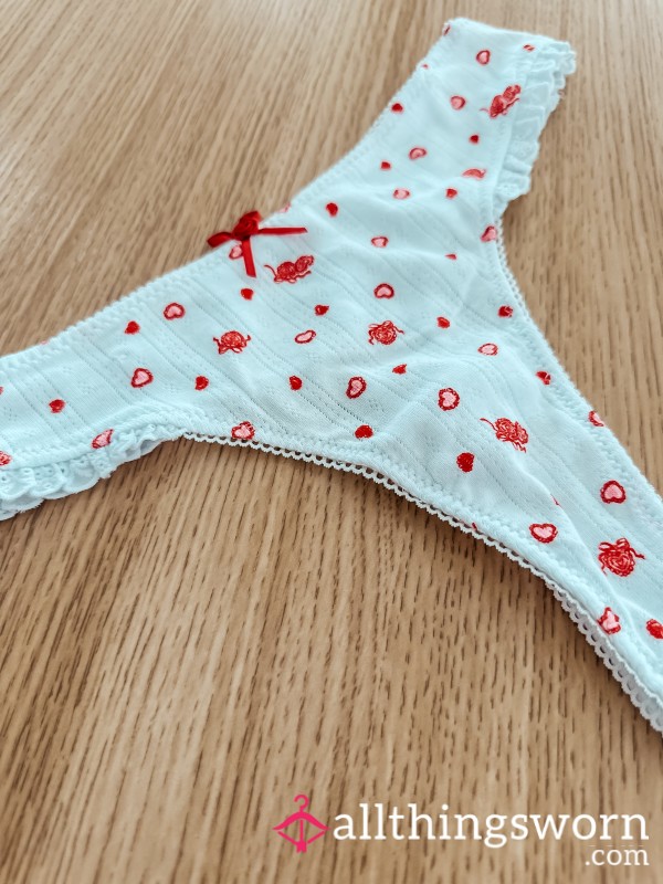 2 Day Worn Rosie Panties 🌹