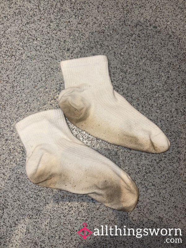 2 Day Worn Sock From Gym + Sauna💦🧦