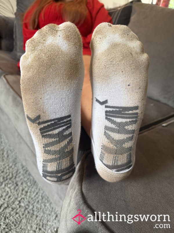 2 Day Worn Socks, Indoors And Outdoors